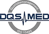 DQS MED Zertifikat ISO 13485 Medizinprodukte